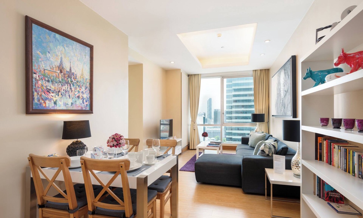 Yan Nawa Condo | 2 Bed Serviced SkyVilla with View