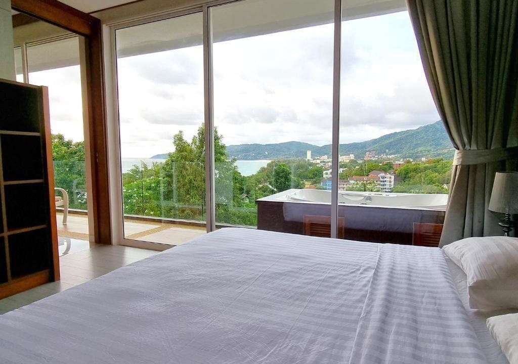 Karon Apartment | 2 Bedroom Apartment 102 м²n with Balcony and Sea View