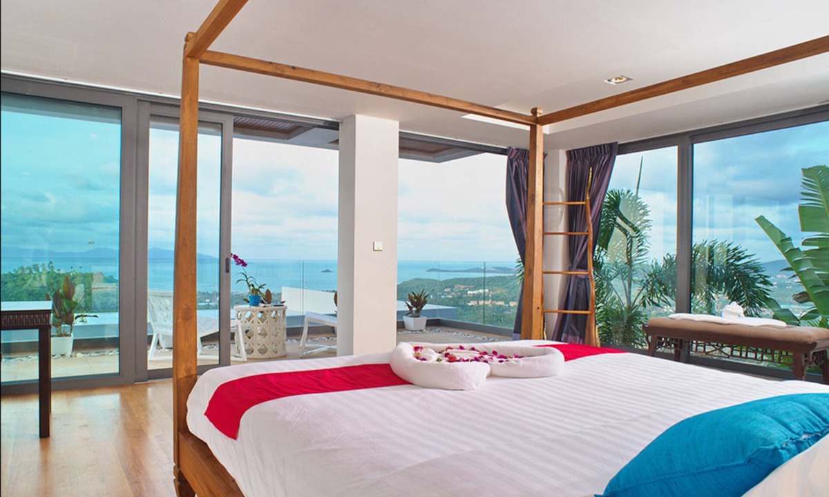 Bophut Hills House | 3 Bedroom Sea View Villa Blue SDV080G-By Samui Dream Villas
