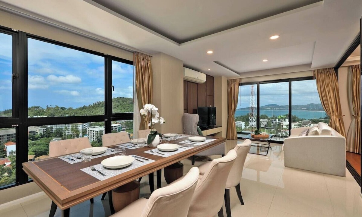 Cherngtalay Apartment | 3BR Apartment Sea View Jacuzzi Surin Capital Pro
