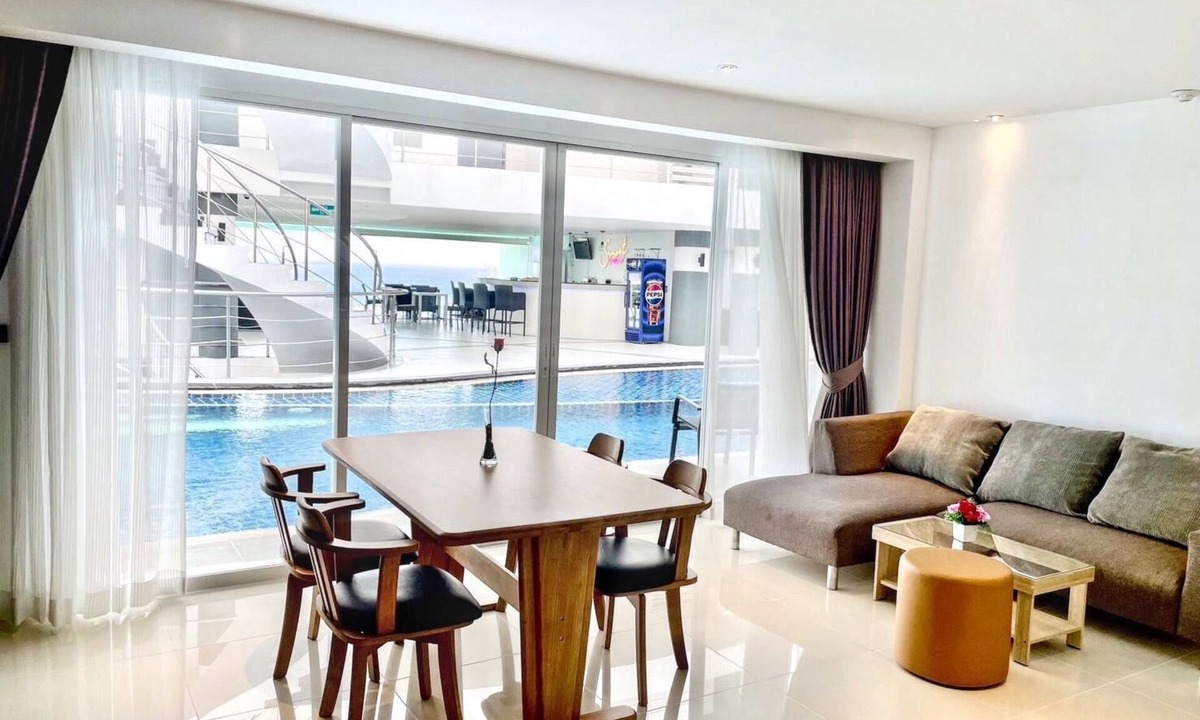 Karon Apartment | B12a - 2 Bdr Serviced Apt with Pool Access, Karon Beach
