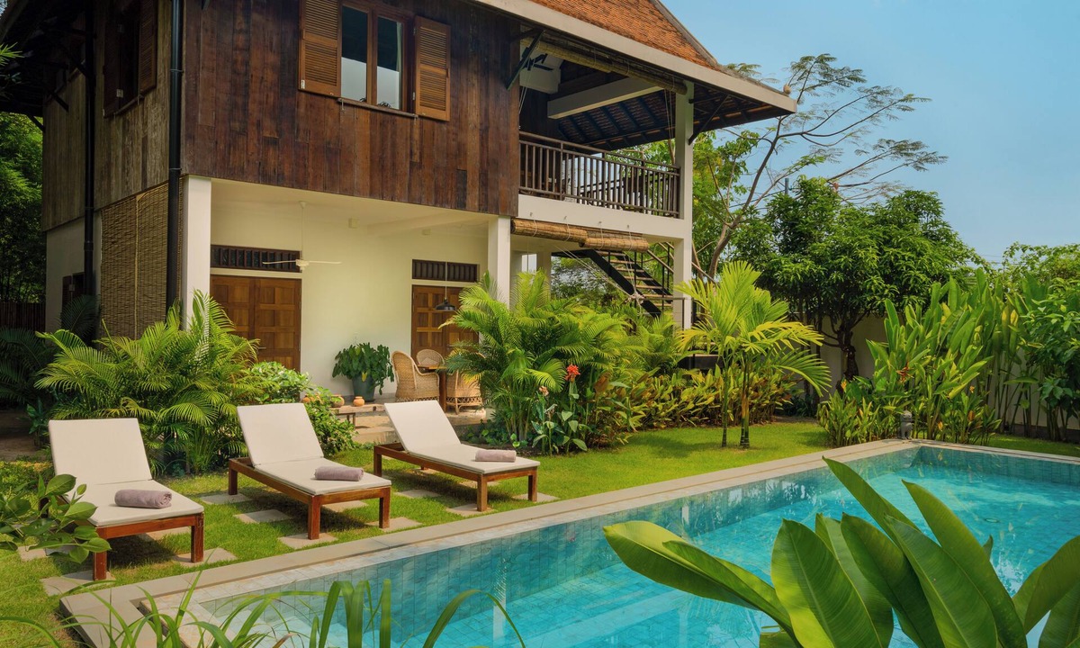 Siem Reap House | Beautiful Khmer house with pool at the edge of the Angkor conservation zone