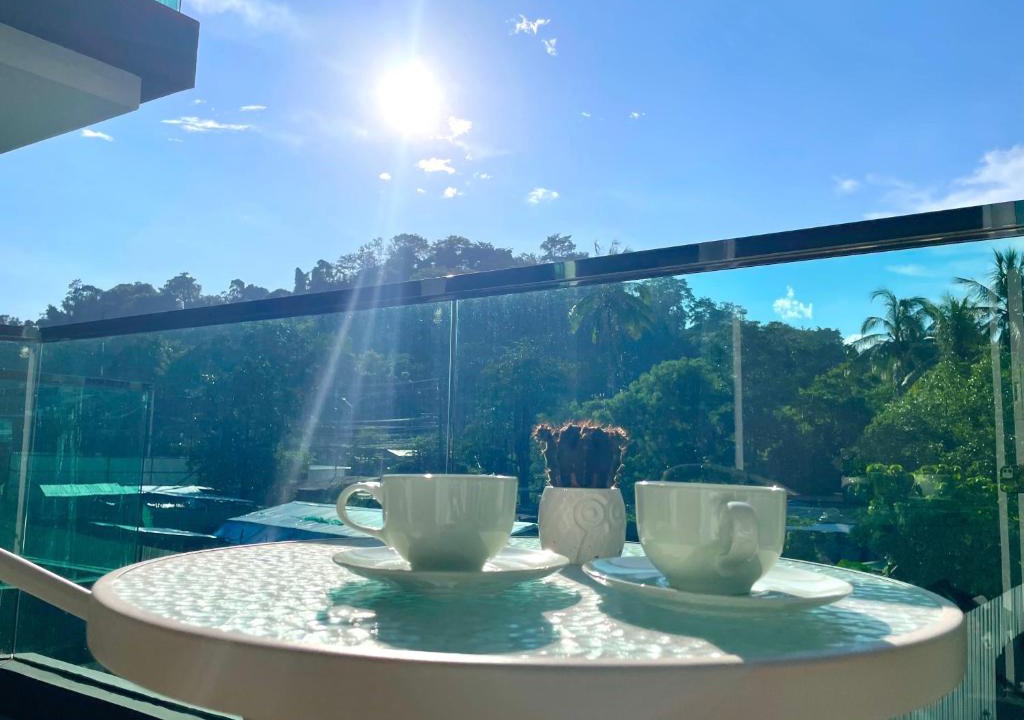 Phuket Apartment | Bright Modern 2BR Condo Near Central with Pool, Gym & Mountain View