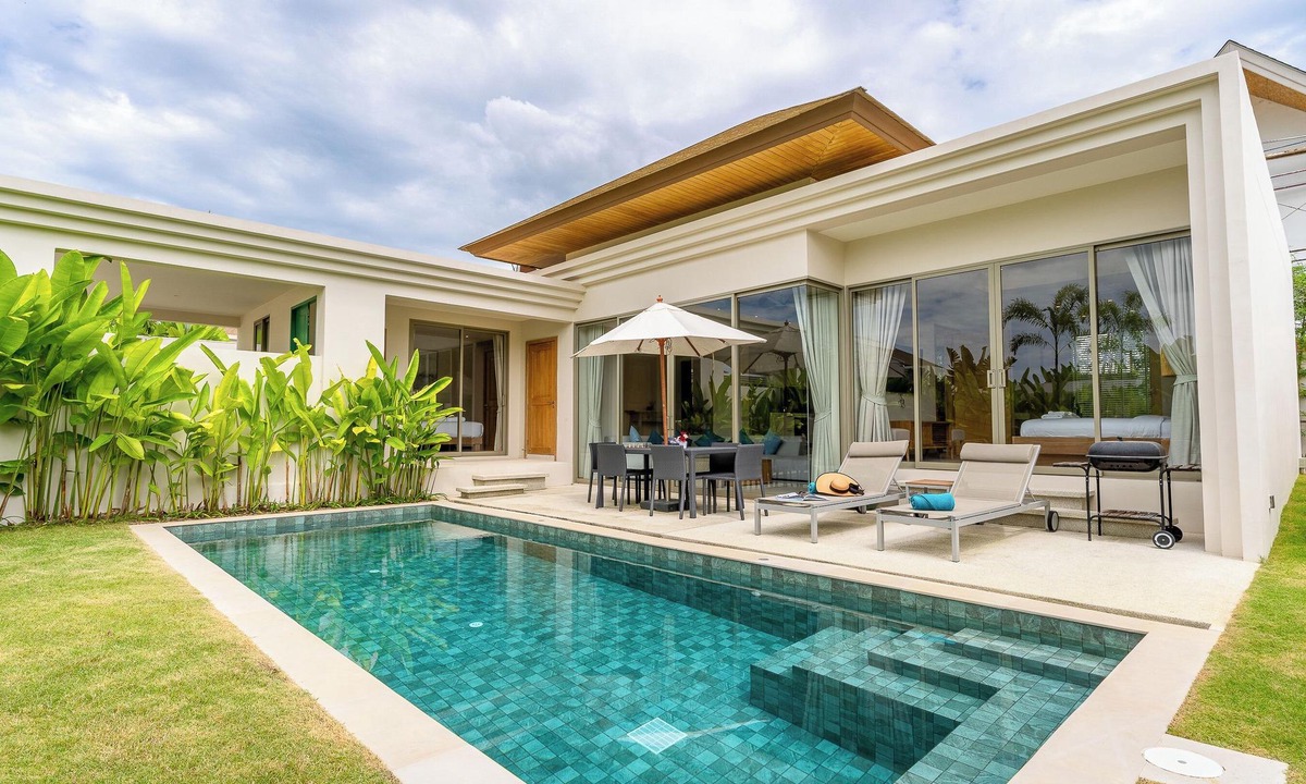 Cherngtalay Villa | Caza Azure 19 - 3BR, New Villa 15 Min to Beaches with 24/7 Security