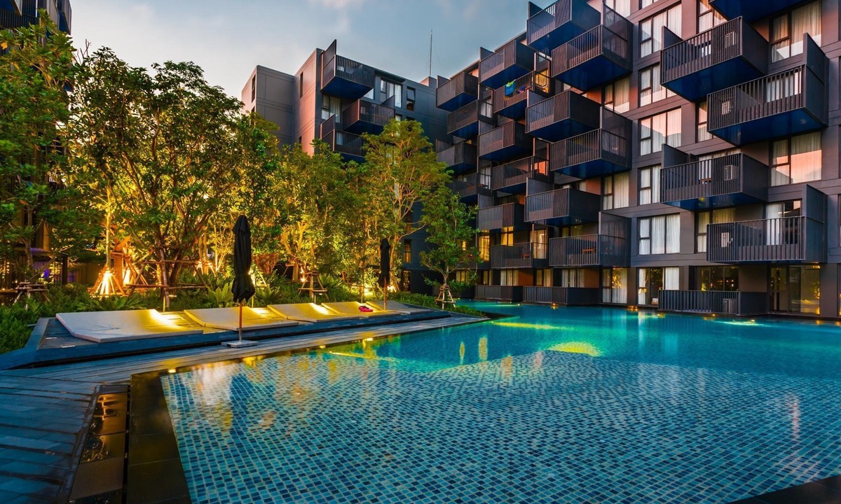 Koh Kaew Apartment | D268 Convenient pool view apartment at The Deck