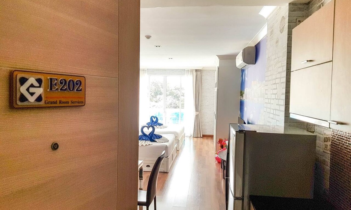 Khao Takiab Apartment | E202 Cozy 1-bedroom apartment with Playground near City