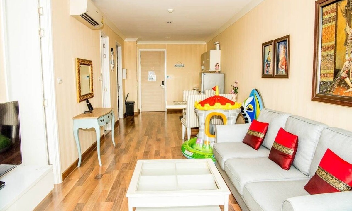 Khao Takiab Apartment | E608 Spacious 3-bedroom apartment with Playground near Beach