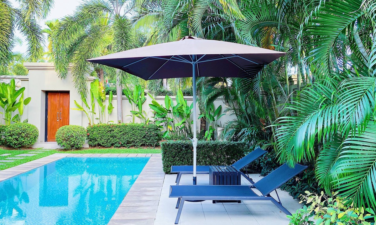 Cherngtalay Villa | Fabulous 2br pool villa walk to Bangtao beach and Catch club
