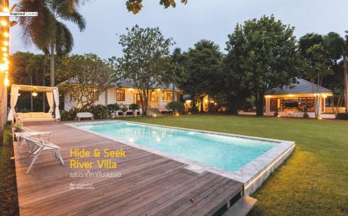 Sam Chuk House | Hide & Seek River Villa, Riverside Pool Villa , Suphan buri