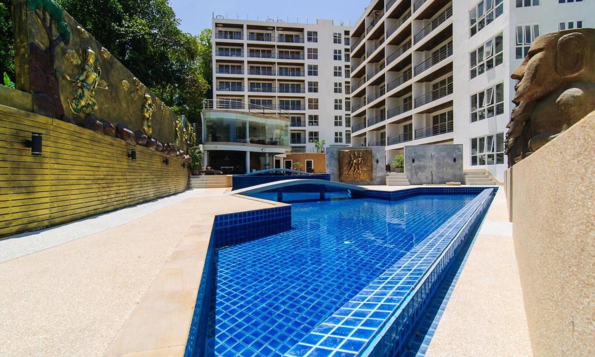 Patong Apartment | Hillside Condo in Patong - suite with tropical forest view