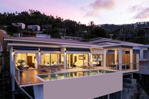 Maret House | Luxury Sea View Villa & Infinity Pool, Chaweng Noi