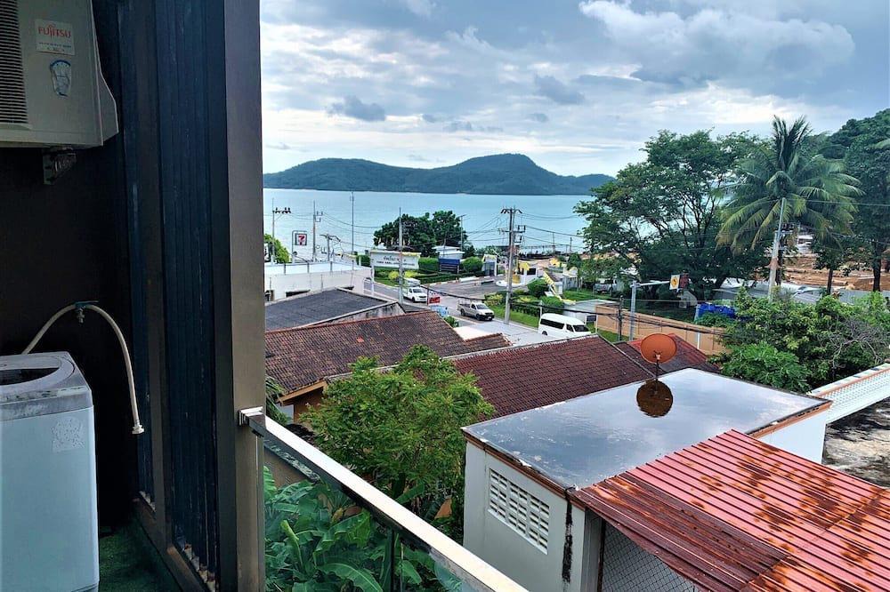 Wichit Apartment | Miraculous Studio Seaview Suite | Balcony Kitchen