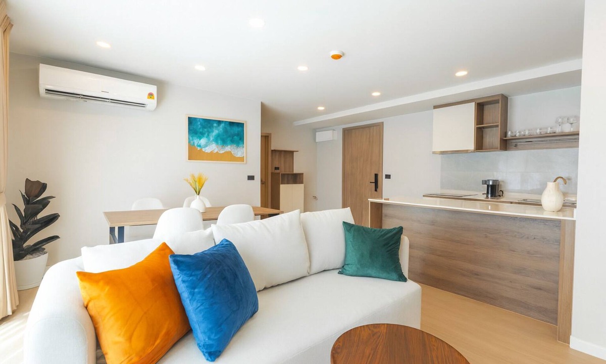 Cherngtalay Apartment | New Coastal 2BR Best Location Boat Avenue-Bangtao I Bella Space