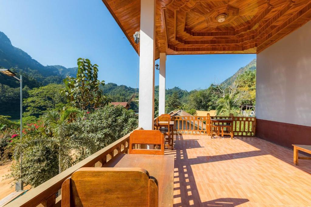Nong Khiaw Bed & Breakfast | Nong Khiaw Ing Ing Mountain View