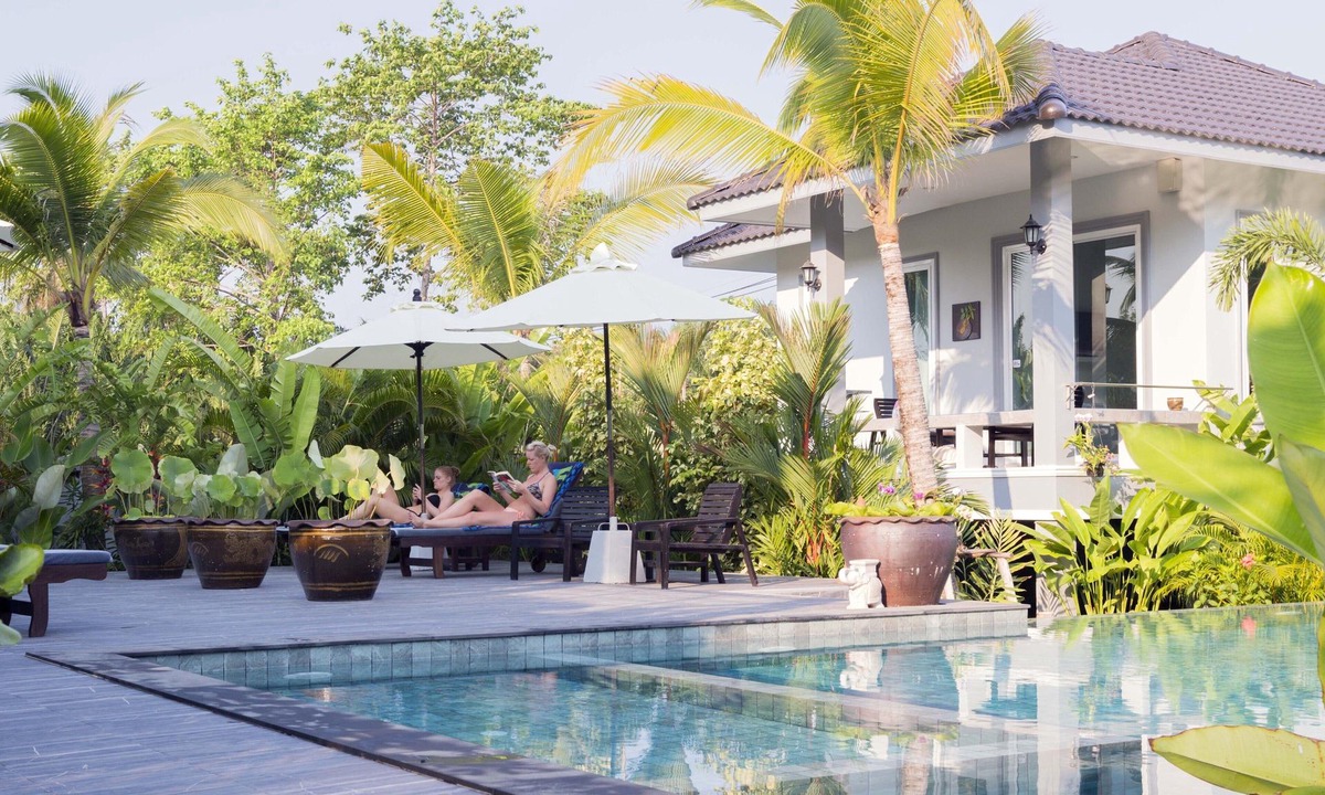 Nong Thale House | Private 3-room 1-bed villa by 15-m swimming pool and garden in Krabi, Thailand
