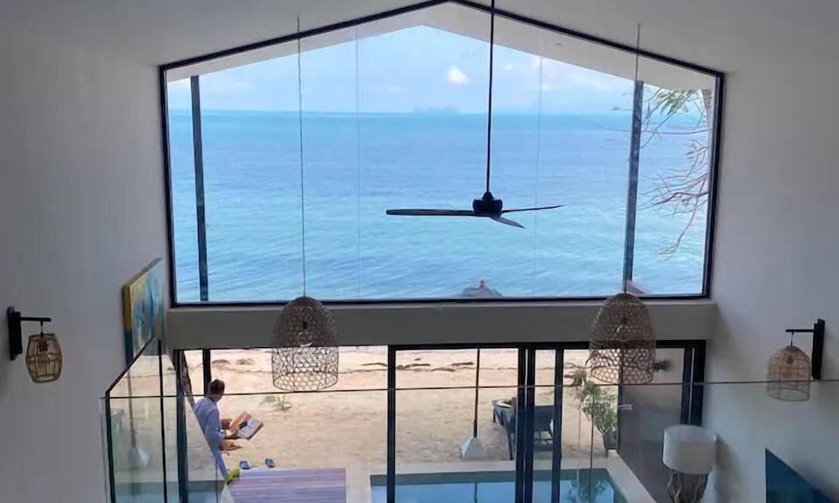Bang Po Villa | Sarana villa, Modern Beachfront Paradise on the Sands of Bang Por, Koh Samui
