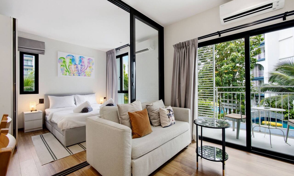 Sa Khu Apartment | Stylish 1BR Apartment at The Title Halo, Nai Yang