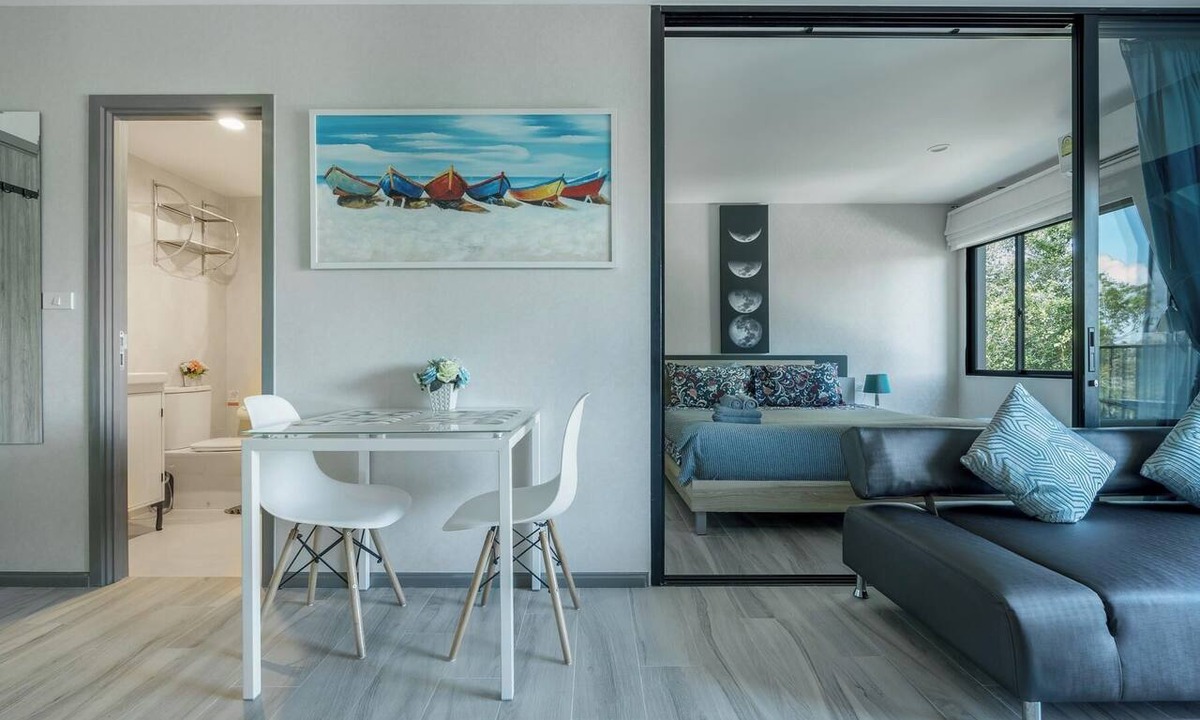 Sa Khu Apartment | The Title Residencies Naiyang-Electricity & Water Included-F410