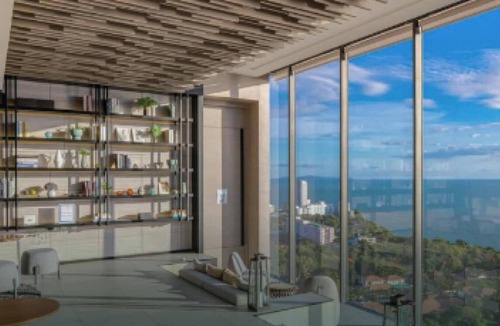 Pratumnak Hill Apartment | 2 Bed Room Sea View High Floor Luxury Accomodation