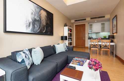 Yan Nawa Condo | 2 Bed Serviced SkyVilla with View