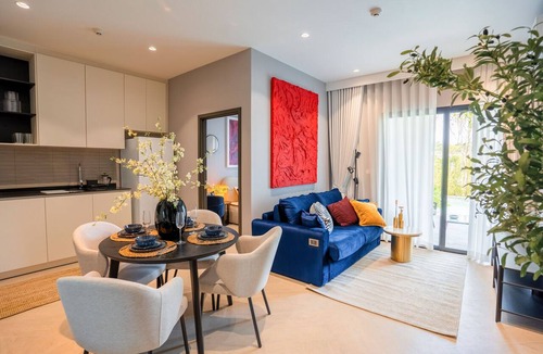 Cherngtalay Apartment | 2-bedroom apartment in perfect Tambon Choeng Thale with AC and fitness room