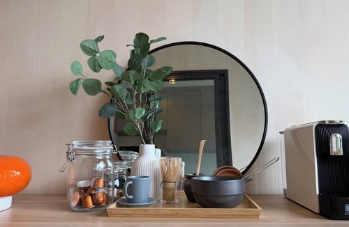 Sukhumvit Condo | 5 min to BTS Fully Equipped Kitchen with City View