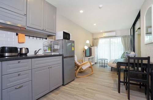 Sa Khu Apartment | Apartment Near Nai Yang Beach - Pool View 1BR Condo with Gym & Fast Wi-Fi - B403