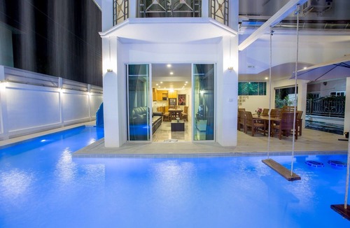 Na Kluea Villa | Baan Mali Pattaya Pool Villa Free elec.+pool