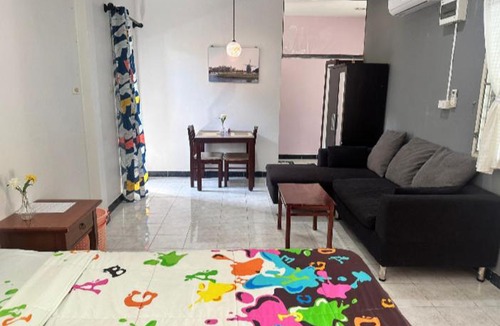 Cherngtalay Apartment | Bangtoa room with kitchen near Lotus MMA & Beach