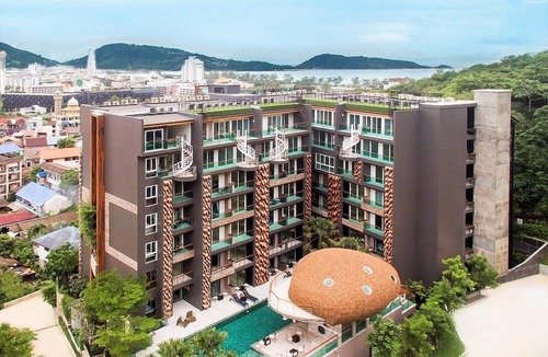 Patong Apartment | ET402- cozy studio at Emerald Terrace, pool & gym