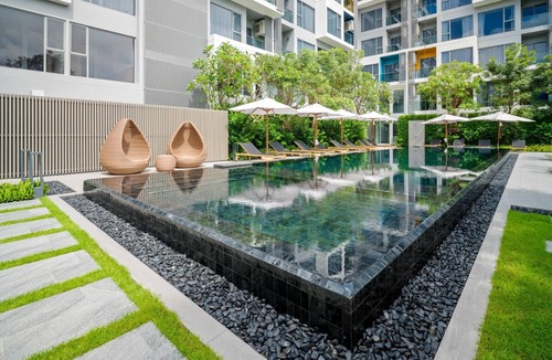 Laguna Condo | Laguna Lakeside Residences 1BR A2 Lake side