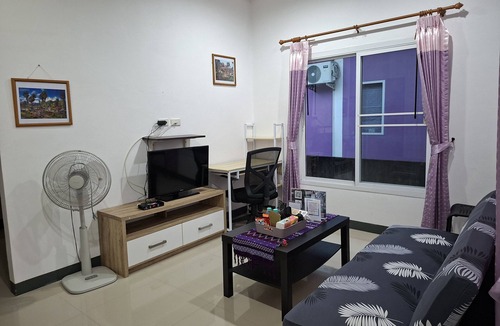 Krabi House | Little Purple House 2- AoNang: Bungalow in quiet neighborhood near AoNang Beach!