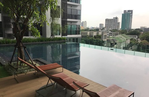 Sukhumvit Condo | Luxurious 35 Sqm Condo with Stunning Bangkok Views