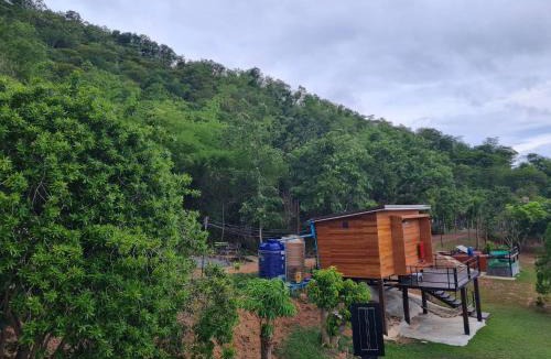 Phetchaburi House | Mountain Front Hut For 2 Rare Birds, Bikes, nature