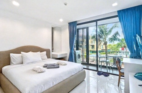 Wichit Apartment | Pixel-Modern 1-BR Apartment with Pool View in Cape Panwa