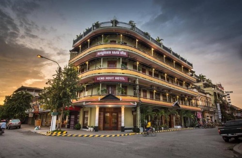 Svay Pao Hotel | Twin Room with AC in Krong Battambang