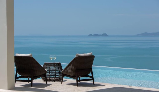 20% OFF - Villa Celadon - Luxe Hillside Villa w/ Panoramic Ocean Views in Koh Samui