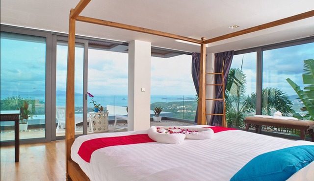 3 Bedroom Sea View Villa Blue SDV080G-By Samui Dream Villas in Koh Samui