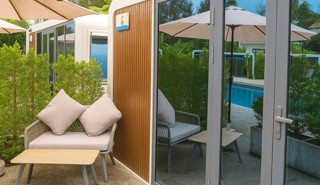Apple House 1-BR Cabin Walk 2 Beach Prime Phuket Location Centrally Located in Tambon Choeng Thale