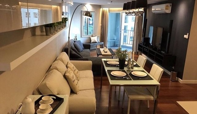 belle grand condo /luxury/3beds/mrt/rama9/ratchada/shopping