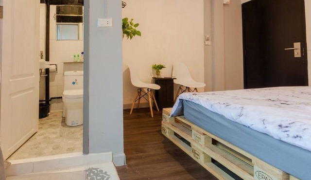 Boho Double Room with private bathroom