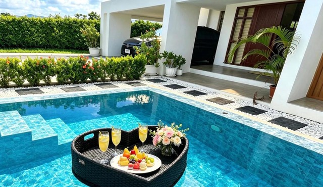 Chalong Serenity 3BR Private Poll Villa Phuket in Ban Na Bon