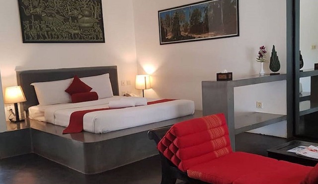 Family Suite with private pool - Free pick up in Sangkat Sala Kamreuk