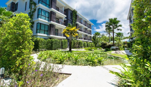 Garden view apartment at The Title, Rawai beach