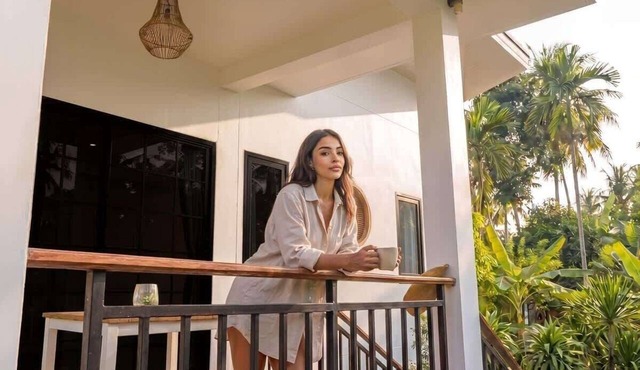 Garden Villa Lush View Prime Location in Srithanu Beach