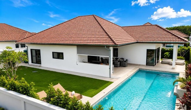Modern 3BR Villa w/Private Pool (MV55) in Hua Hin