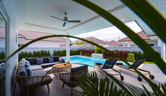 New Private Pool Villa with 3BR MV77 in Hua Hin