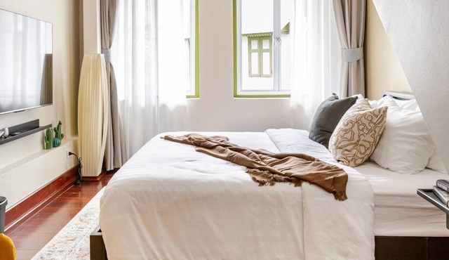 Nueng Rana 232 Corner view 1BR Duplex 3beds/2B