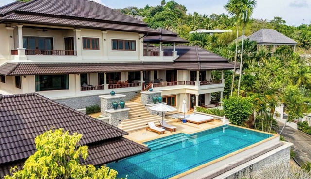 Palatial 5BR Pool Villa with Private Cinema