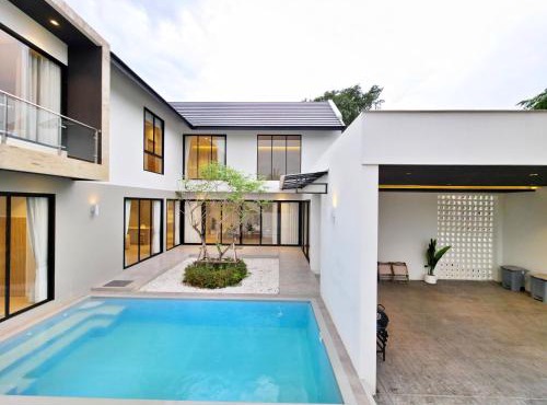 Pao PoolVilla Muji style 400sqm Near central fest